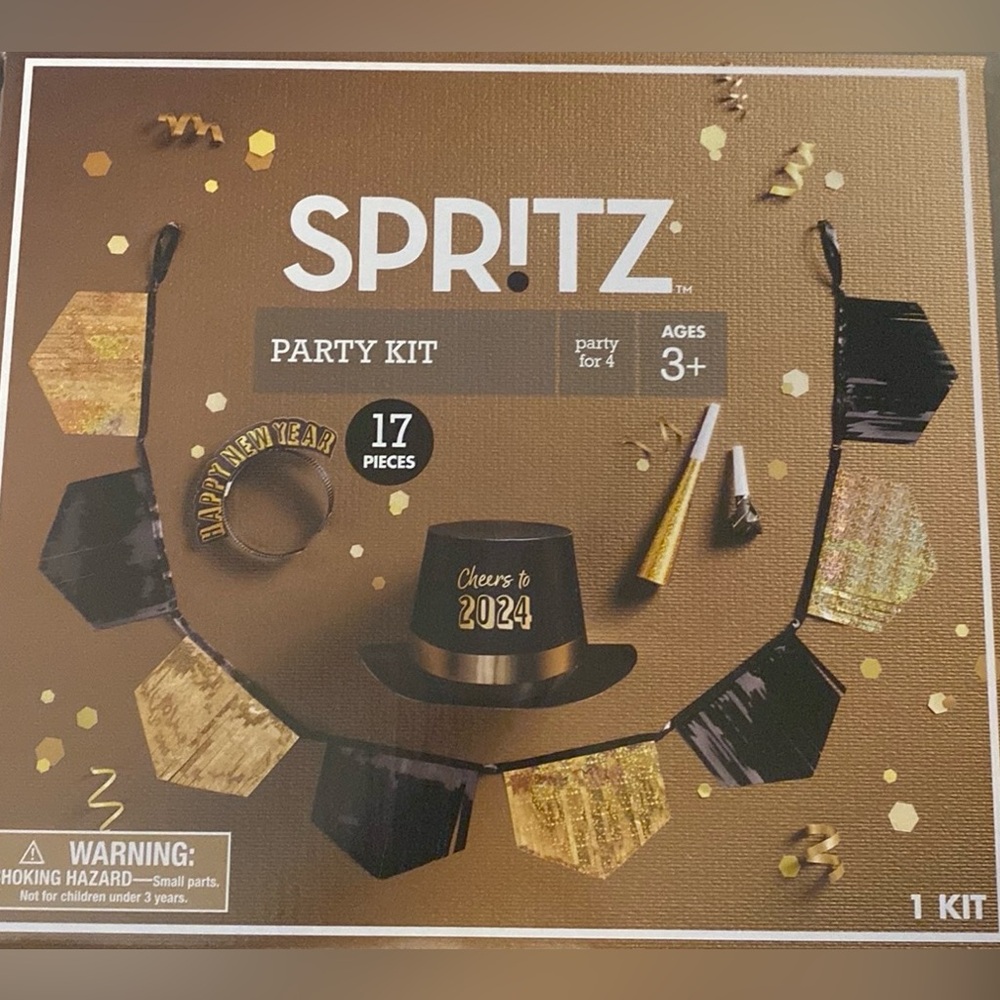 2X‎ Spritz Party Kit Cheers To 2024, NEW in Boxes